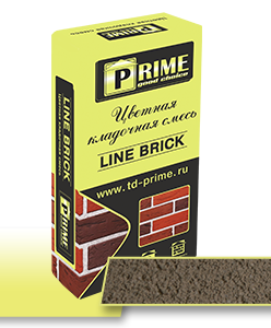 
                      Цветная кладочная смесь Prime "Line Brick", Кремовая 25 кг