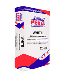 Клеевая смесь Perel White C1TE, 25 кг